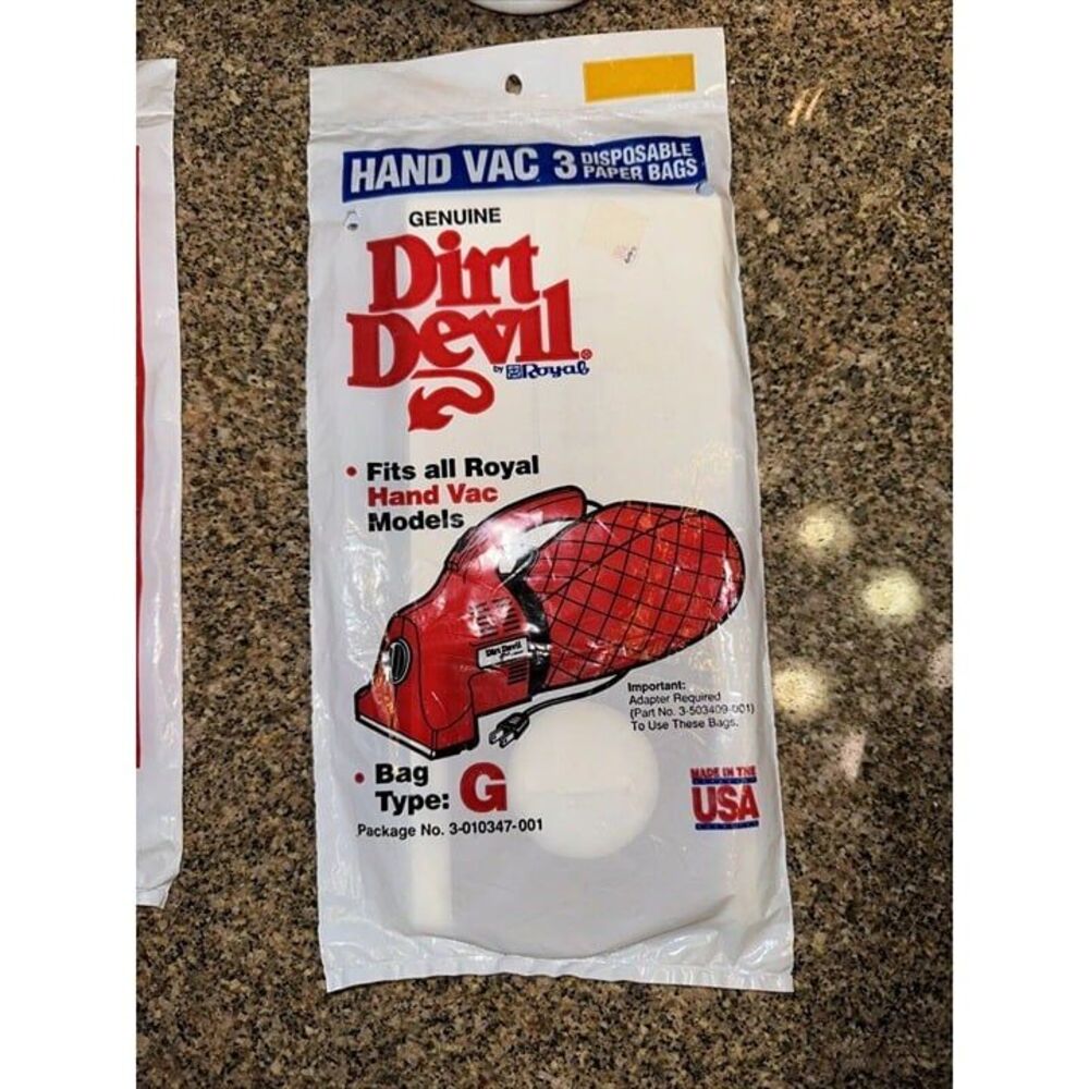 Dirt Devil Hand‎ Vac 3 Bags